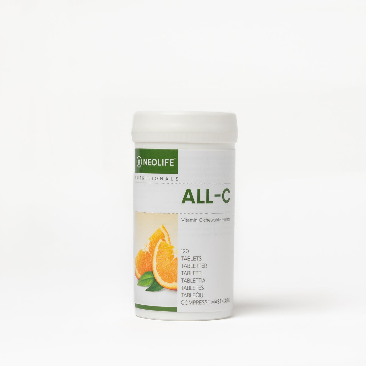 „All C“, vitamino C maisto papildas, kramtomosios tabletės
