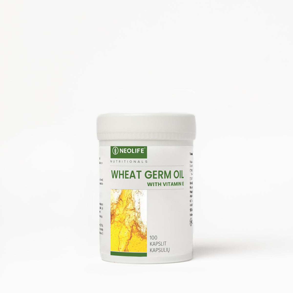 „Wheat Germ Oil with Vitamin E“, vitamino E maisto papildas