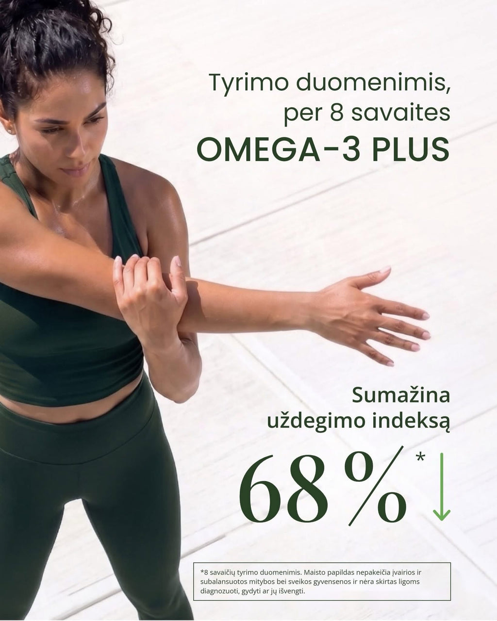 OMEGA-3 PLUS-kokybiška,  8 polinesočiąsias riebalų rūgštis, išvalytą nuo 200 toksinų, be pridėtinių A ar E, D vitaminų