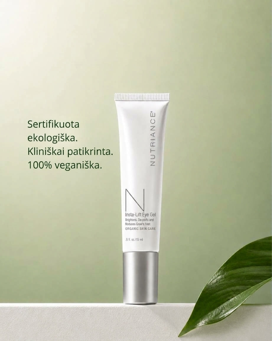 „Insta-Lift Eye Gel“ stangrinamasis paakių gelis (visiems odos tipams)