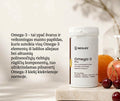 OMEGA-3 PLUS-kokybiška,  8 polinesočiąsias riebalų rūgštis, išvalytą nuo 200 toksinų, be pridėtinių A ar E, D vitaminų
